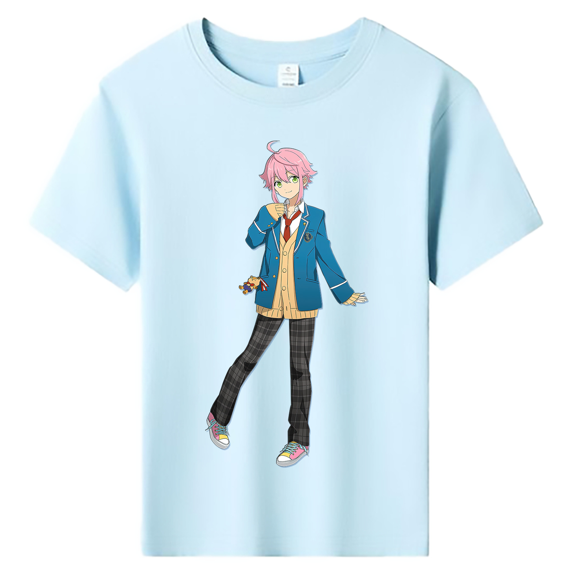 （画像用） あんさんぶるスターズ! Ensemble Stars 綿100％キッズTシャツ（フロントプリント）